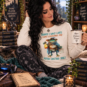 Entschuldigung, ich war spät lustiger Gamer-Zauber Tri-Blend Shirt