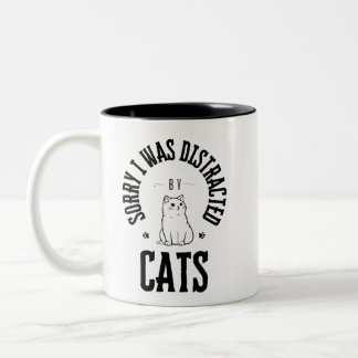 Entschuldigung, ich wurde von Katzenknöpfen abgele Zweifarbige Tasse