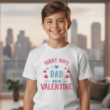 Entschuldigung Jungs, Papa ist mein Valentinstag-K