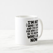Entschuldigung Kaffeetasse (VorderseiteRechts)