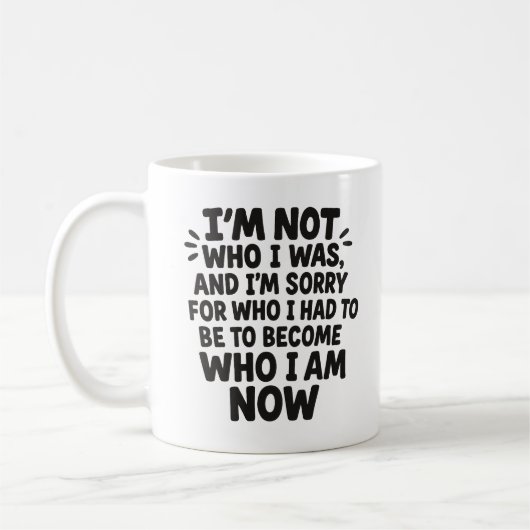 Entschuldigung Kaffeetasse (Links)