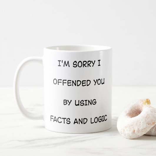 Entschuldigung Kaffeetasse (Mit Donut)