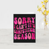 Entschuldigung, kann die Comp-Saison nicht schaffe Karte (Gelbe Blume)