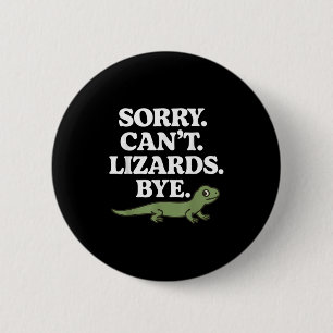 Entschuldigung Kann Echsen Tschüss Lustiger Gecko  Button