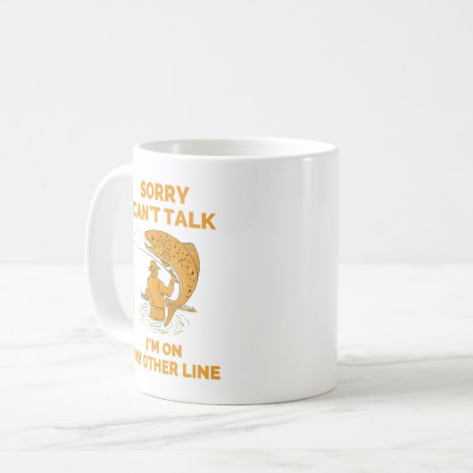 Entschuldigung kann nicht reden, ich bin auf der a kaffeetasse (Vorderseite Links)