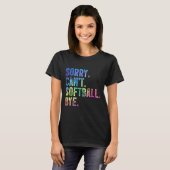 Entschuldigung, kann Softll Bye nicht lustiger Sof T-Shirt (Vorne ganz)
