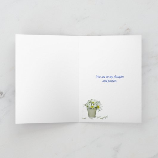 Entschuldigung Karte (Innenseite)