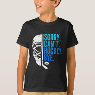 Entschuldigung, kein Hockey, Tschüss Eishockey für T-Shirt