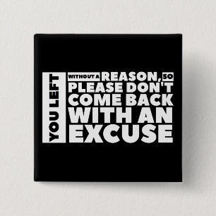 Entschuldigung - Knopf Button