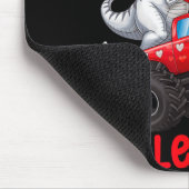 Entschuldigung Ladys Oma ist mein Valentins-Dinosa Mousepad (Ecke)