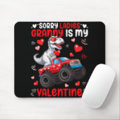 Entschuldigung Ladys Oma ist mein Valentins-Dinosa Mousepad (Mit Mouse)