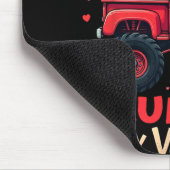 Entschuldigung Ladys Tante ist mein Valentins-Dino Mousepad (Ecke)