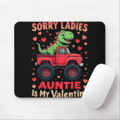 Entschuldigung Ladys Tante ist mein Valentins-Dino Mousepad (Mit Mouse)