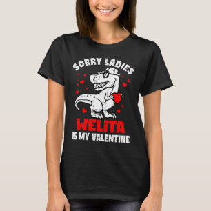 Entschuldigung Ladys Welita ist mein Valentins-Din T-Shirt