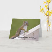 Entschuldigung, Ma'am Grußkarte Karte (Gelbe Blume)