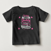 Entschuldigung Mädchen Daddy ist mein Valentinstag