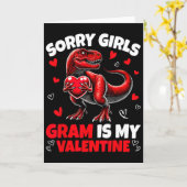 Entschuldigung Mädchen Gram ist mein Valentins-Din Karte (Gelbe Blume)