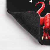 Entschuldigung Mädchen Mama ist mein Valentins-Din Mousepad (Ecke)