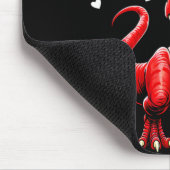 Entschuldigung Mädchen Mimi ist mein Valentins-Din Mousepad (Ecke)