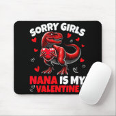 Entschuldigung Mädchen Nana ist mein Valentins-Din Mousepad (Mit Mouse)