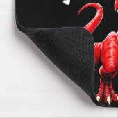 Entschuldigung Mädchen Nana ist mein Valentins-Din Mousepad (Ecke)