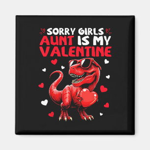 Entschuldigung Mädchen Tante Ist Mein Valentinstag Magnet