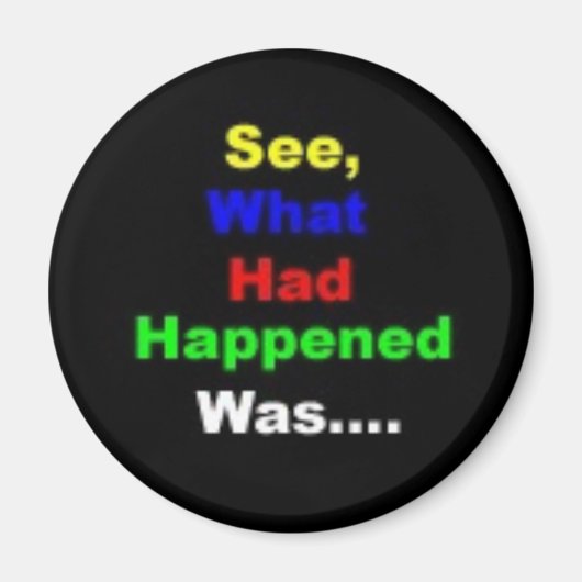 Entschuldigung Magnet (Vorne)