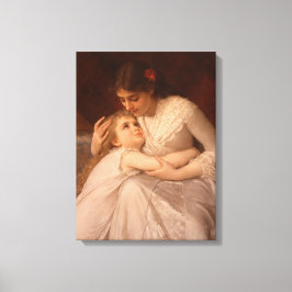 Entschuldigung, Mama (Liebe Tochter und Mutter) Leinwanddruck