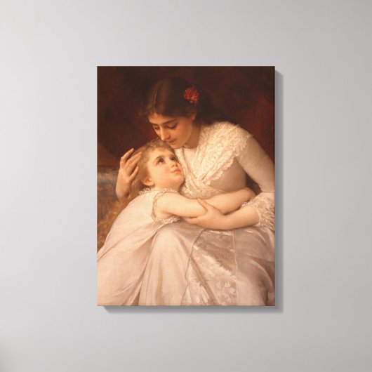 Entschuldigung, Mama (Liebe Tochter und Mutter) Leinwanddruck (Vorderseite)