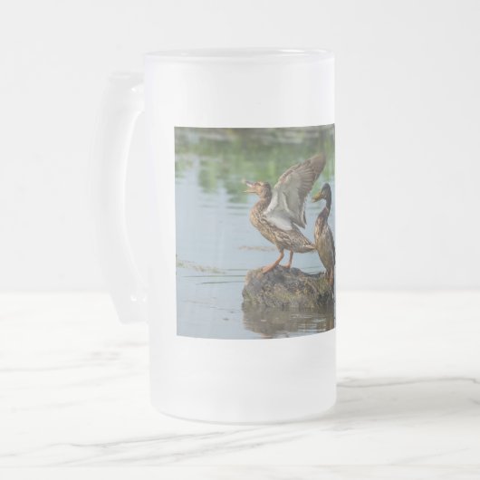 Entschuldigung Mattglas Bierglas (Vorderseite Links)