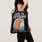 Entschuldigung, mein Capybara hat meine Hausaufgab Tasche (Von Nahem)