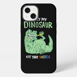 Entschuldigung, mein Dinosaurier hat dein Einhorn iPhone 13 Hülle