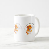 Entschuldigung Mein Frenchie Funny Hund Kaffeetasse (VorderseiteRechts)