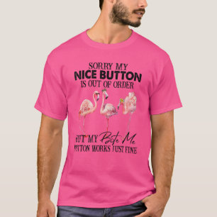 Entschuldigung, mein netter Knopf ist außer Betrie T-Shirt
