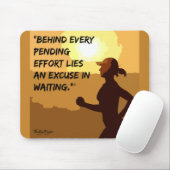 "Entschuldigung" Mousepad (Mit Mouse)