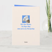 Entschuldigung Niedliche Katzenapologie Karte (Rückseite)