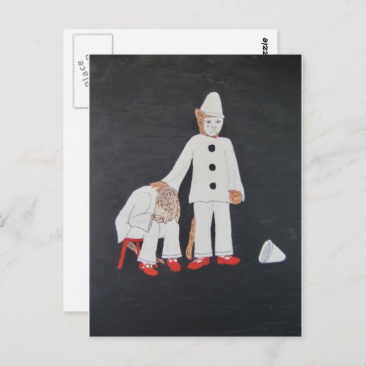 ‘Entschuldigung’ Postkarte (Vorne/Hinten)