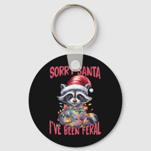 Entschuldigung Santa, ich bin wild gewesen Lustige Schlüsselanhänger