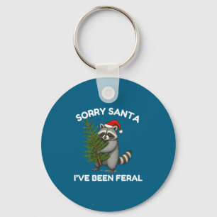 Entschuldigung Santa, ich bin wild Lustiger festli Schlüsselanhänger