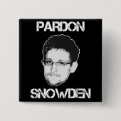 Entschuldigung Snowden Knopf Button (Vorderseite)