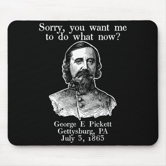 Entschuldigung, was soll ich jetzt tun, George Cke Mousepad (Vorne)