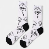 "Entschuldigung" X-Factor-Typ Lyrics Meme Socken (Linkes Detail)