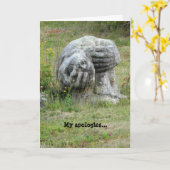 Entschuldigungen bedauern Karte verloren, wo mein (Gelbe Blume)