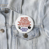 Entschuldigungen für Clintons Niederlagen-Knopf Button (Beispiel)