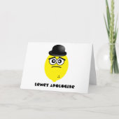 Entschuldigungskarte Karte (Vorderseite)