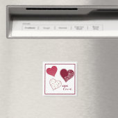 Entsende Liebe, Valentine Magnet (In Situ (Geschirrspüler))