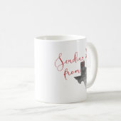 Entsendung von Liebe aus Texas - Valentinstag Kaffeetasse (VorderseiteRechts)