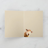 Entsendung von Liebe Hugs Kisses Gebete Segnungen Dankeskarte (Innenseite)