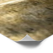 Entsetzliche Bronzestatue Auguste Rodin, der Denke Poster (Ecke)