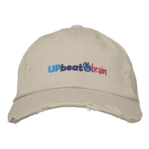 Entsetzlicher UpbeatBrain Baseball-Hut Bestickte Baseballkappe